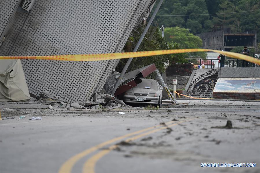 (4)CHINA-HUALIEN-MEDIO AMBIENTE-SISMO