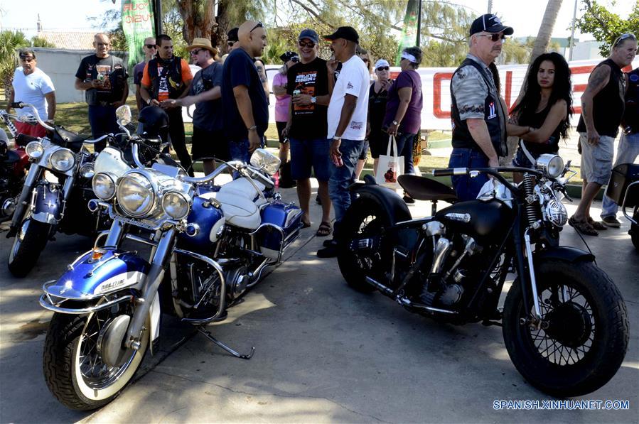 (1)CUBA-MATANZAS-HARLEY DAVIDSON