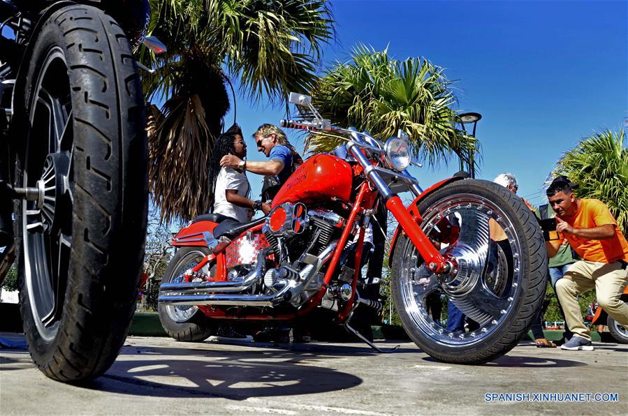 (2)CUBA-MATANZAS-HARLEY DAVIDSON