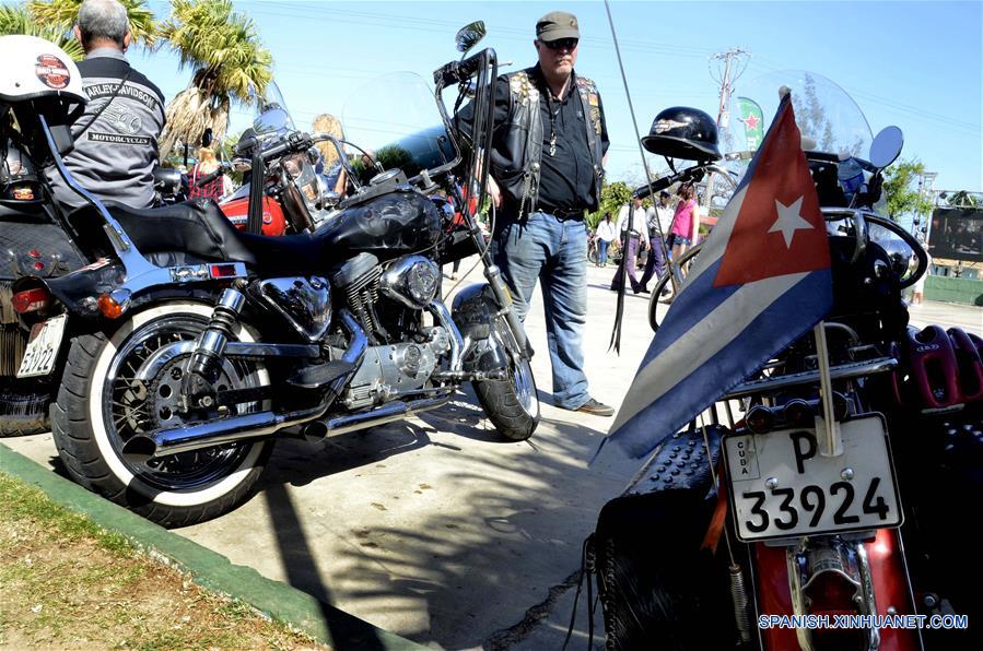 (3)CUBA-MATANZAS-HARLEY DAVIDSON