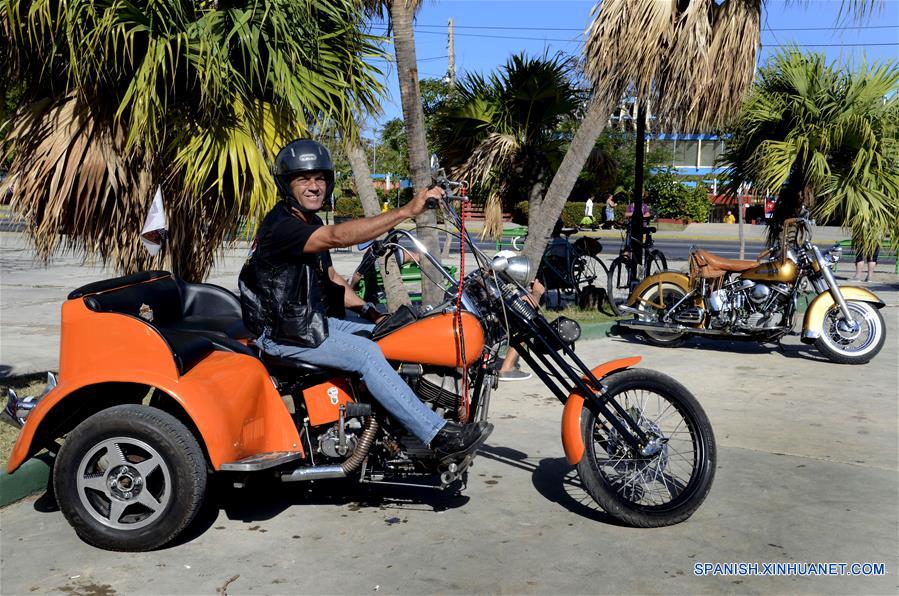 (4)CUBA-MATANZAS-HARLEY DAVIDSON