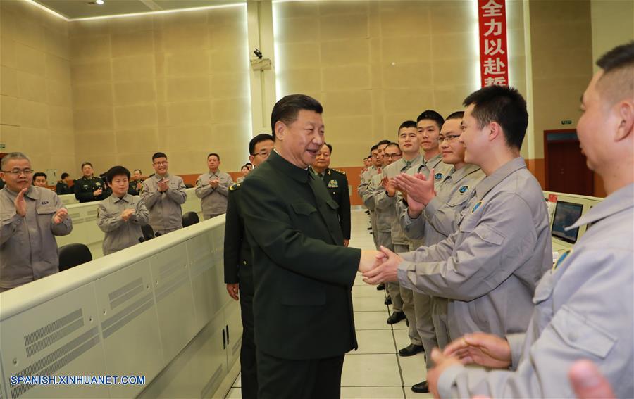 El presidente de China, Xi Jinping, visitó el sábado una base militar de la provincia suroccidental china de Sichuan en vísperas de la Fiesta de Primavera, o el Año Nuevo Lunar chino, que cae el 16 de febrero este año.