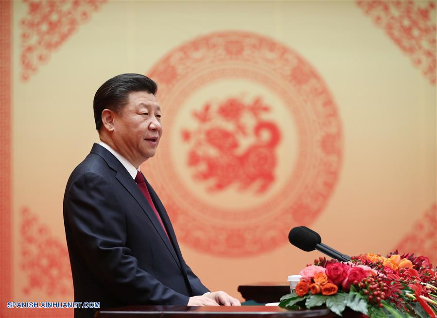 El presidente de China, Xi Jinping, hizo hincapié hoy miércoles en la reunión y la unidad de las familias para lograr la prosperidad nacional y el rejuvenecimiento durante su discurso de la Fiesta de la Primavera.