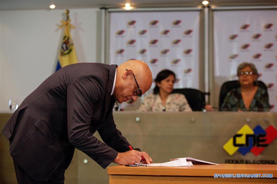 (4)VENEZUELA-CARACAS-CNE-ELECCIONES