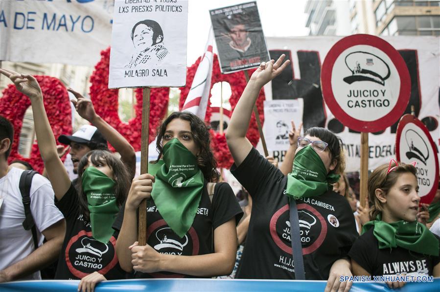 (2)ARGENTINA-BUENOS AIRES-ANIVERSARIO DE GOLPE DE ESTADO-MARCHA