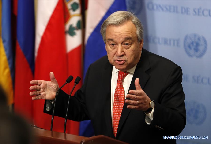 (2)EEUU-NUEVA YORK-ONU-GUTERRES