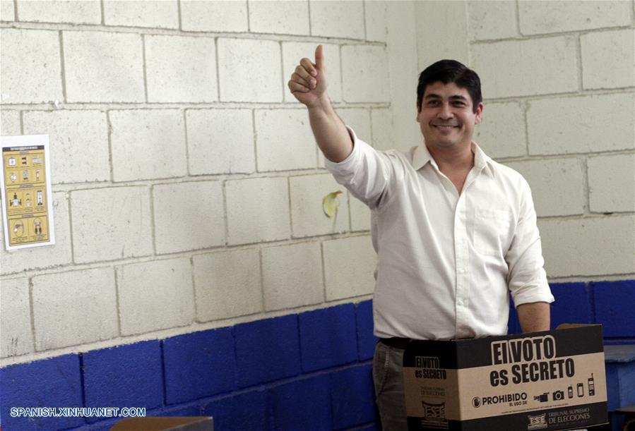 (1)COSTA RICA-SAN JOSE-ELECCIONES PRESIDENCIALES