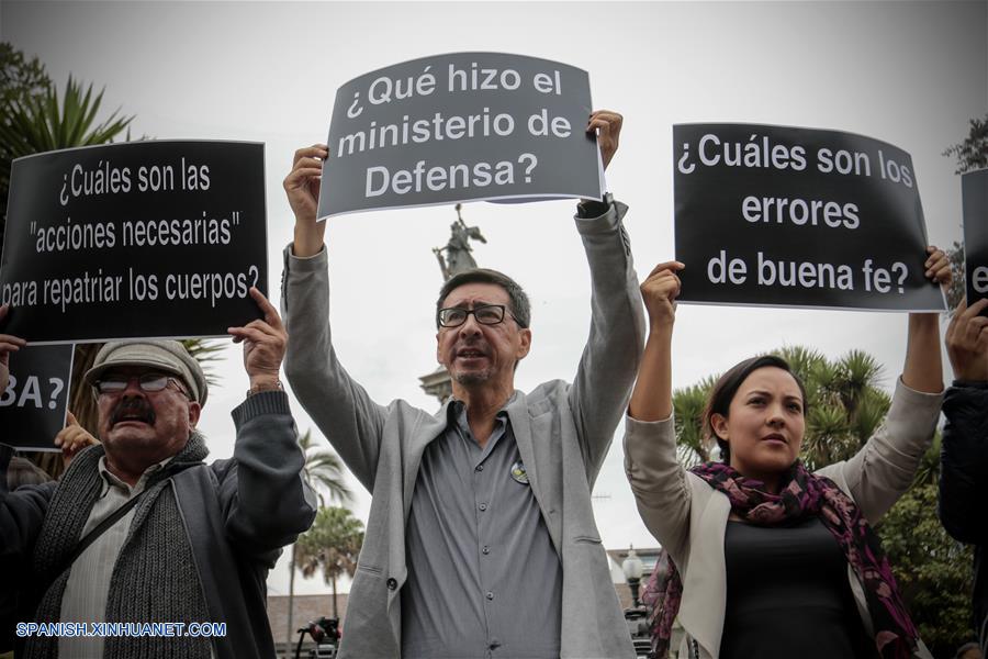 (2)ECUADOR-QUITO-COLOMBIA-FARC-PROTESTA