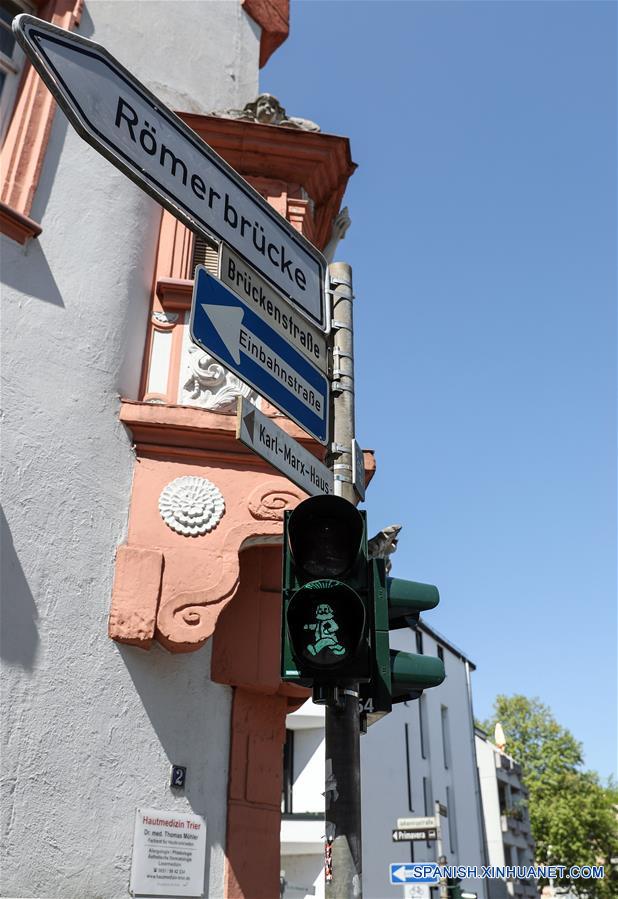 (4)ALEMANIA-TREVERIS-KARL MARX-ANIVERSARIO