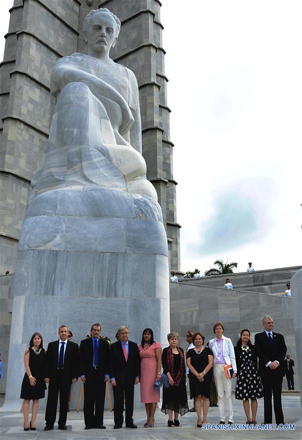 (7)CUBA-HABANA-ONU-VISITA