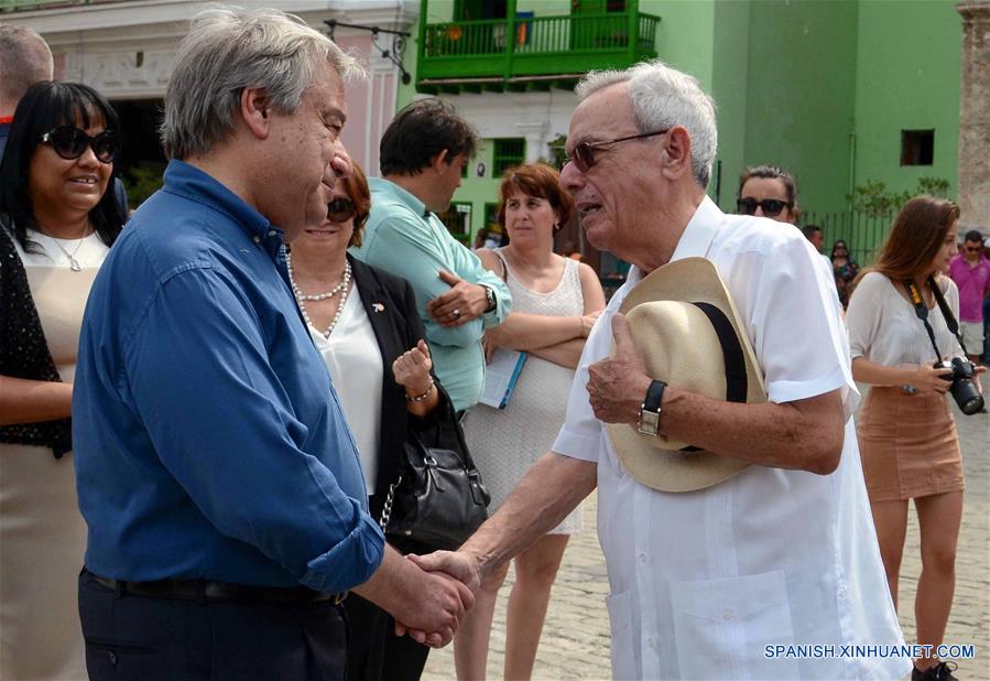 (8)CUBA-HABANA-ONU-VISITA