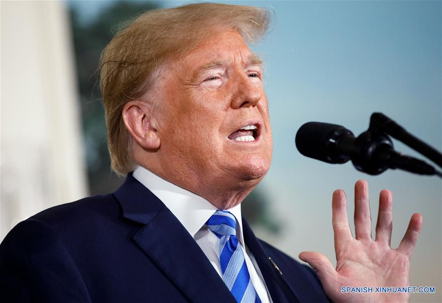 (5)EEUU-WASHINGTON-TRUMP-ACUERDO NUCLEAR DE IRAN-RETIRO