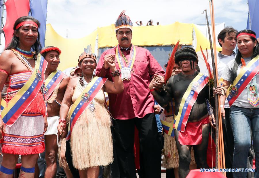 (3)VENEZUELA-AMAZONAS-ELECCIONES-MADURO