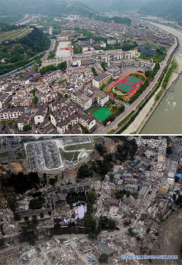 (2)CHINA-SICHUAN-TERREMOTO-ANIVERSARIO