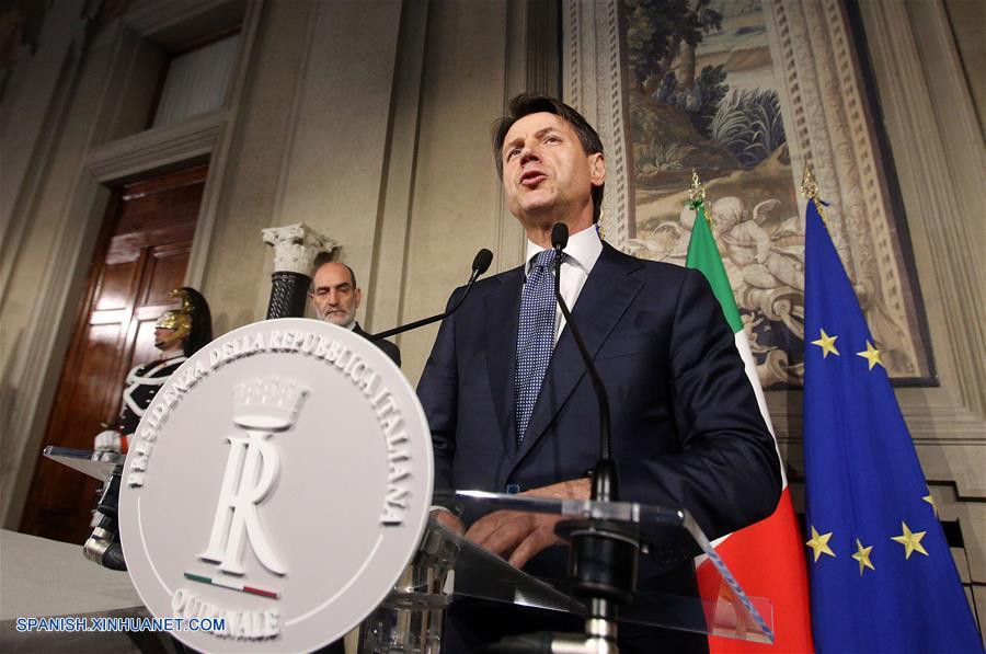 (6)ITALIA-ROMA-NUEVO PRIMER MINISTRO-CONTE