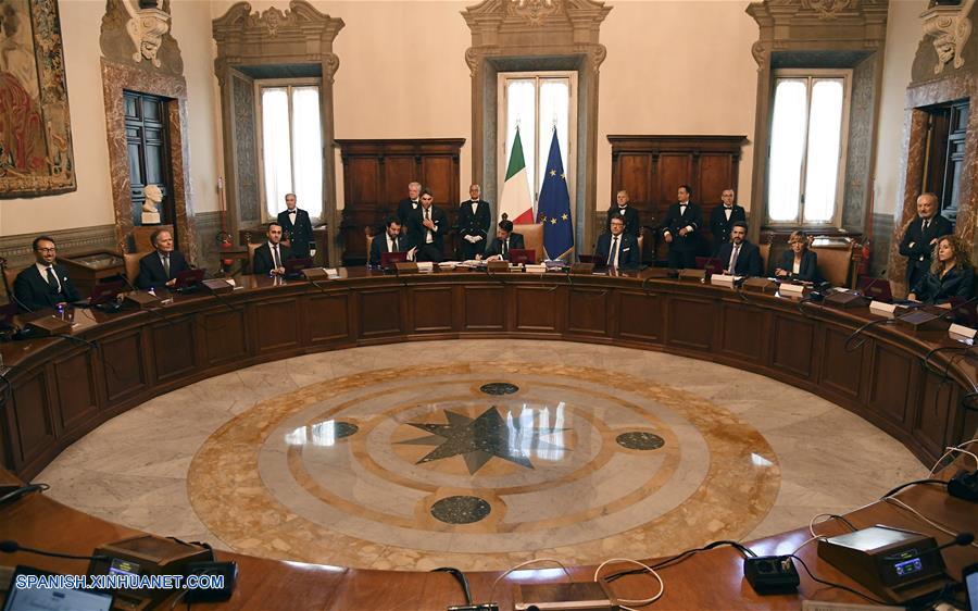 (3)ITALIA-ROMA-GIUSEPPE CONTE-NUEVO GOBIERNO