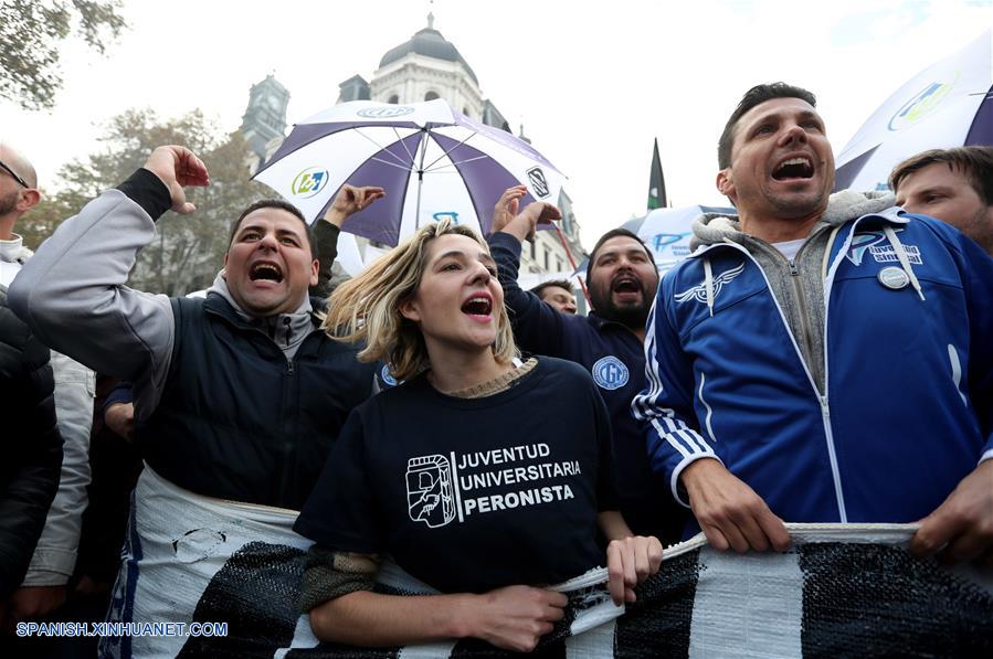(1)ARGENTINA-BUENOS AIRES-PROTESTA-PAN Y TRABAJO
