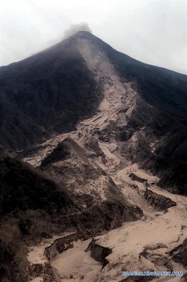 (5)GUATEMALA-CHIMALTENANGO-VOLCAN-ERUPCION