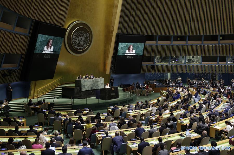 (4)EEUU-NUEVA YORK-ONU-ASAMBLEA GENERAL