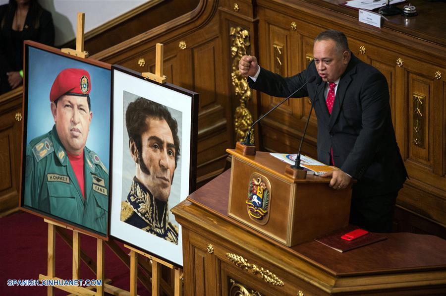VENEZUELA-CARACAS-ANC-CABELLO-DESIGNACION