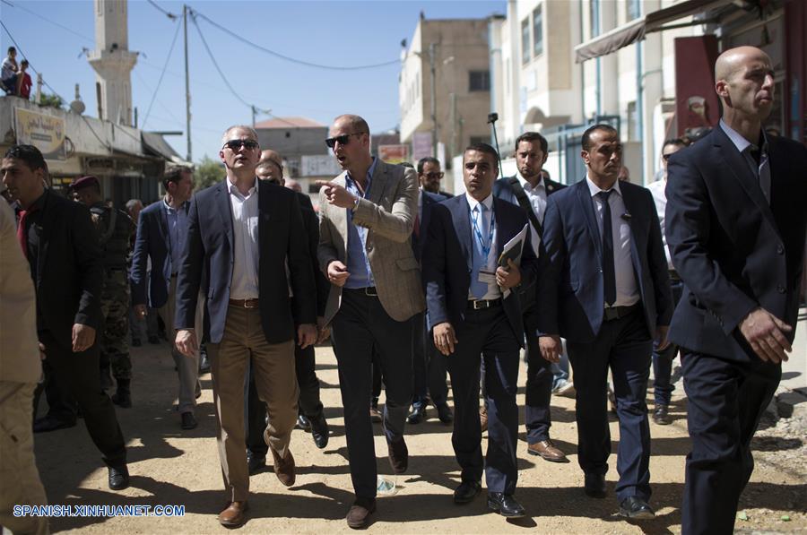 MEDIO ORIENTE-RAMALLAH-REINO UNIDO-PRINCIPE GUILLERMO 