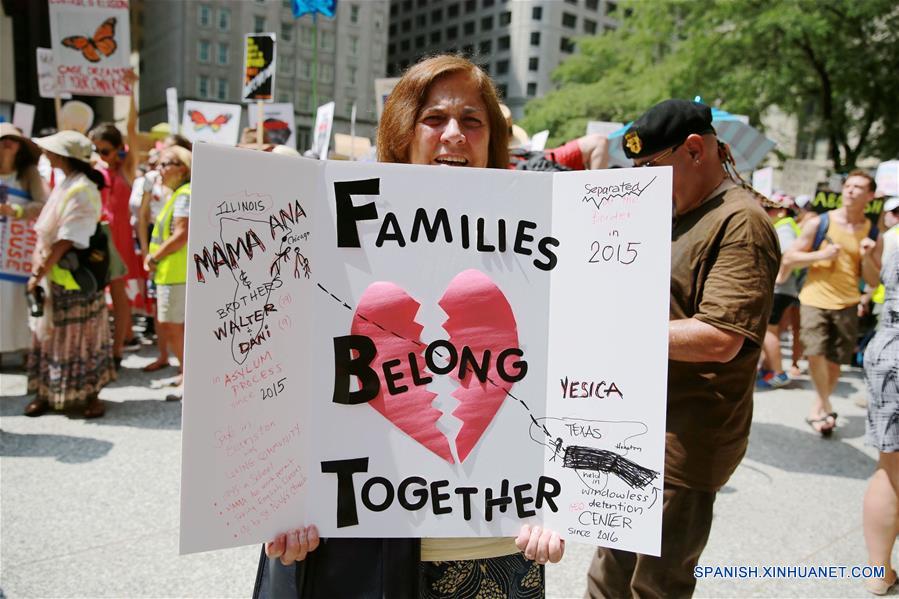 EEUU-CHICAGO-PROTESTA-POLITICA MIGRATORIA