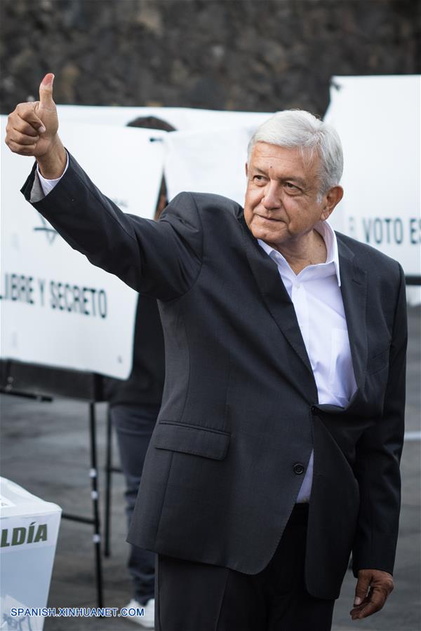 MEXICO-CIUDAD DE MEXICO-ELECCIONES-LOPEZ OBRADOR