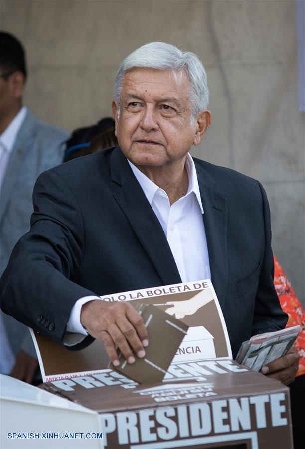 MEXICO-CIUDAD DE MEXICO-ELECCIONES-LOPEZ OBRADOR