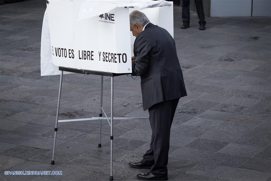 MEXICO-CIUDAD DE MEXICO-ELECCIONES-LOPEZ OBRADOR