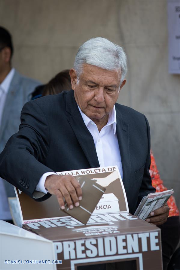 MEXICO-CIUDAD DE MEXICO-ELECCIONES-LOPEZ OBRADOR