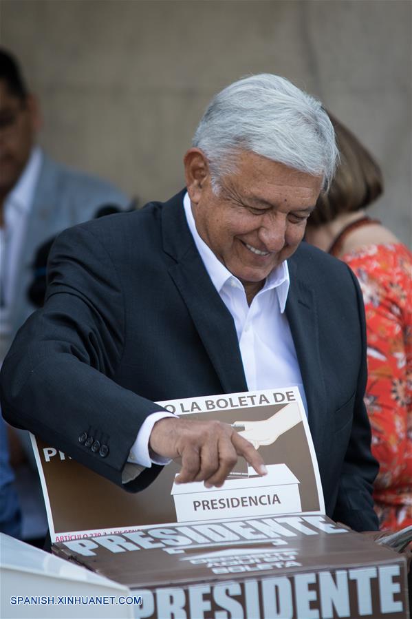 MEXICO-CIUDAD DE MEXICO-ELECCIONES-LOPEZ OBRADOR