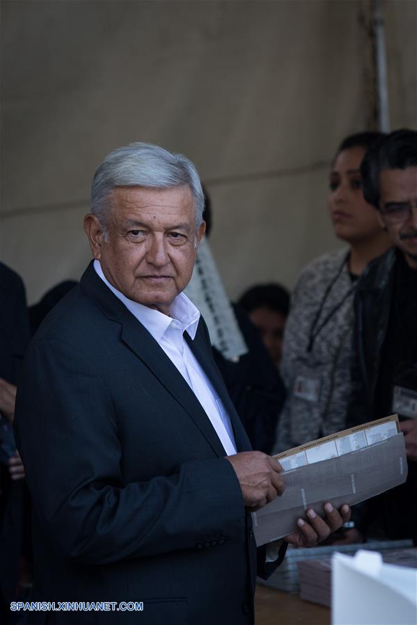 MEXICO-CIUDAD DE MEXICO-ELECCIONES-LOPEZ OBRADOR