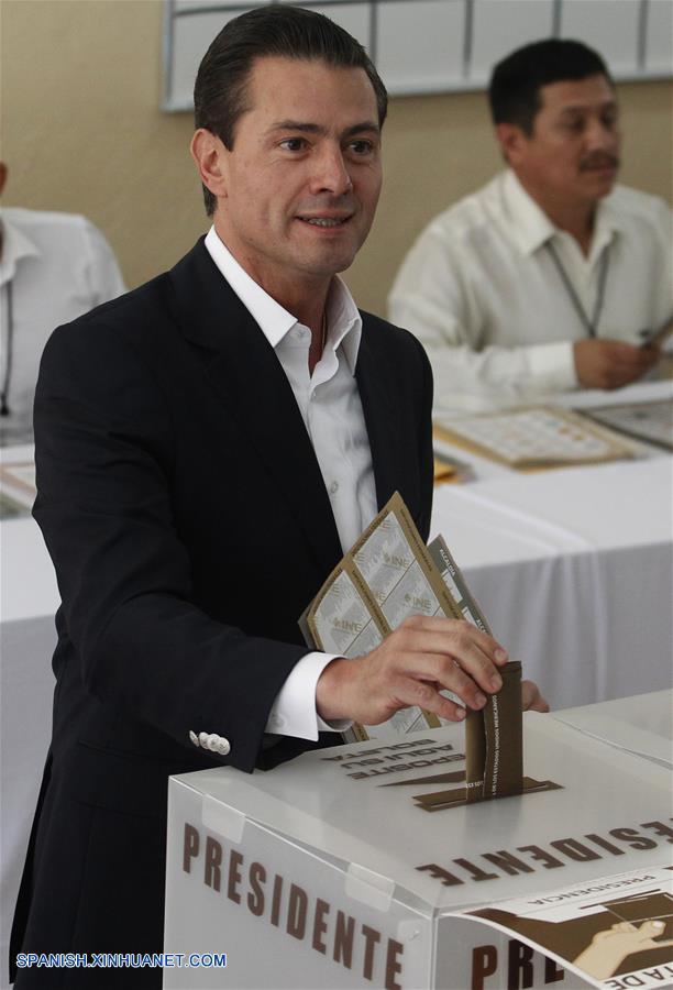 MEXICO-CIUDAD DE MEXICO-ELECCIONES-PEÑA NIETO