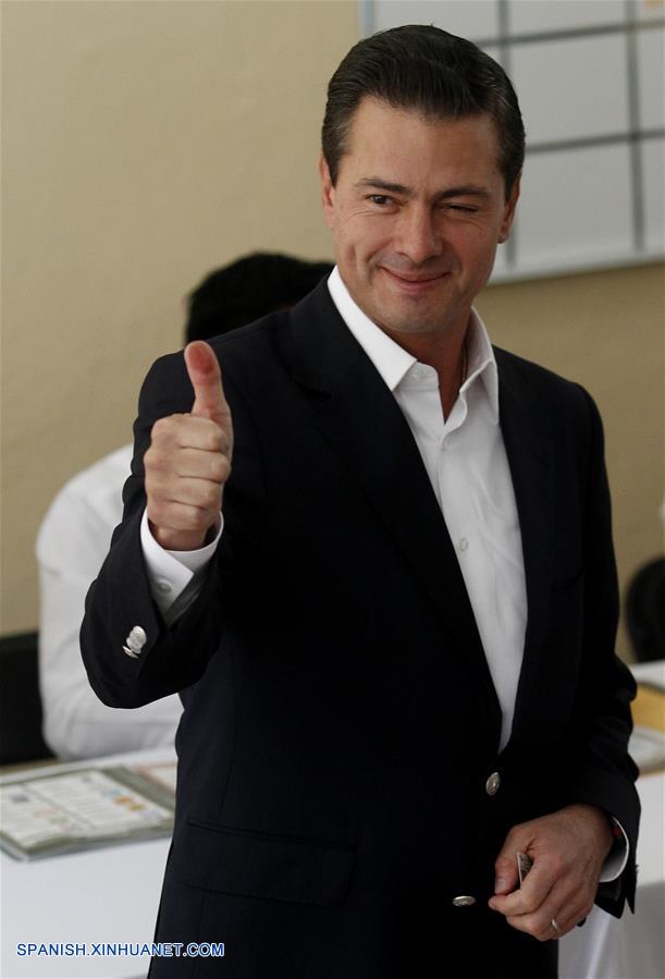 MEXICO-CIUDAD DE MEXICO-ELECCIONES-PEÑA NIETO