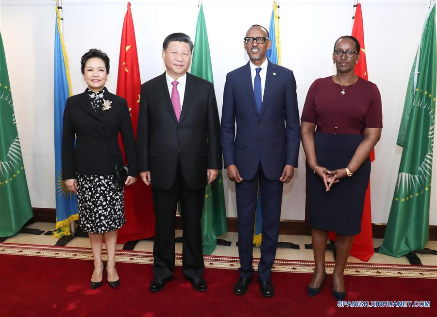 RUANDA-KIGALI-CHINA-XI JINPING-KAGAME-CONVERSACIONES