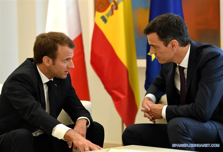 ESPAÑA-MADRID-FRANCIA-MACRON-VISITA