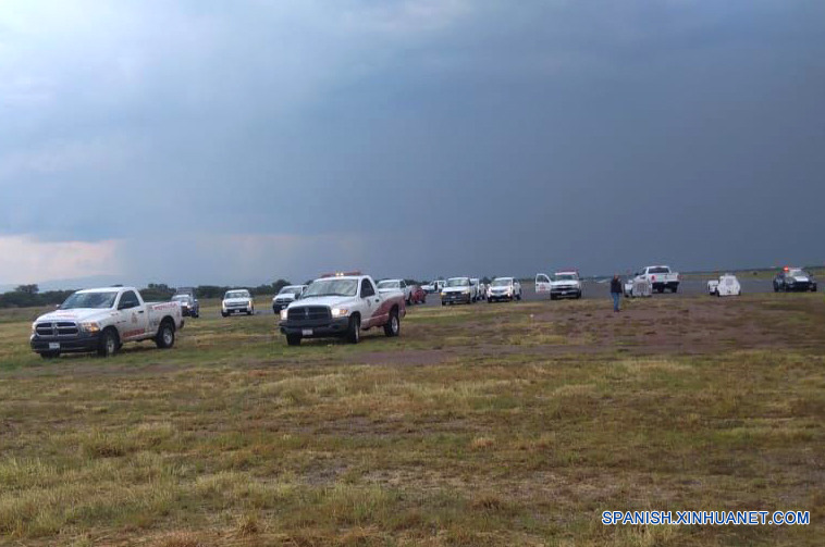 MEXICO-DURANGO-ACCIDENTE-AVION