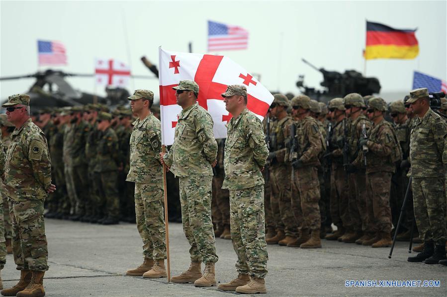 GEORGIA-TIFLIS-EJERCICIO MILITAR-NOBLE PARTNER 2018