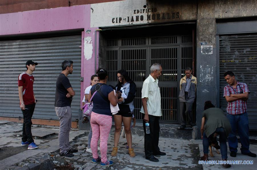 VENEZUELA-CARACAS-SISMO