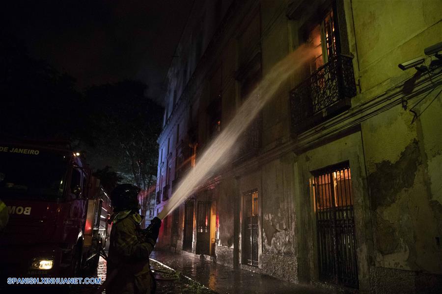 BRASIL-RIO DE JANEIRO-INCENDIO