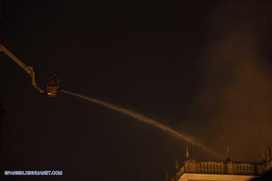 BRASIL-RIO DE JANEIRO-INCENDIO
