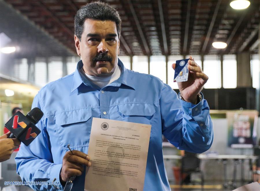 VENEZUELA-CARACAS-CERTIFICADOS-ORO
