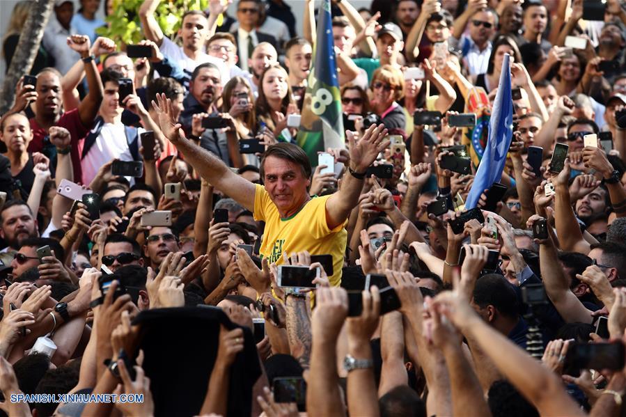BRASIL-MINAS GERAIS-ELECCIONES-BOLSONARO