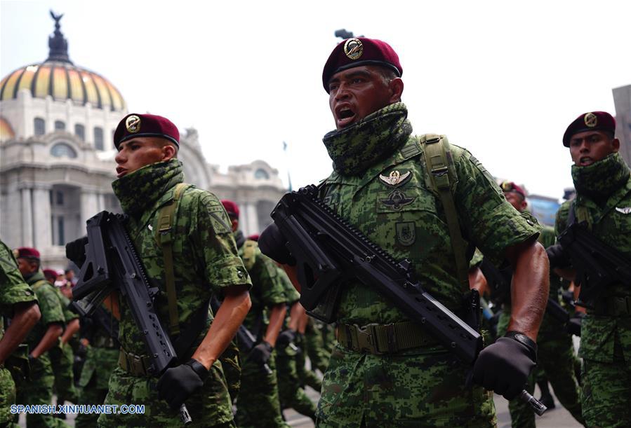 MEXICO-CIUDAD DE MEXICO-INDEPENDENCIA-DESFILE MILITAR
