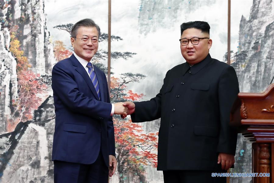 DPRK-SOUTH KOREA-SUMMIT MEETING-JOINT PRESS CONFERENCE