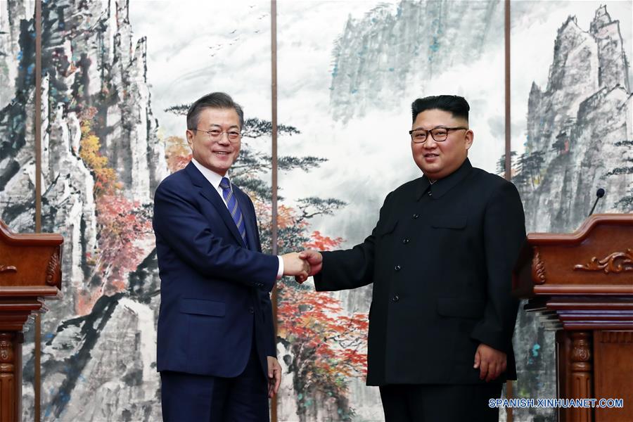 DPRK-SOUTH KOREA-SUMMIT MEETING-JOINT PRESS CONFERENCE