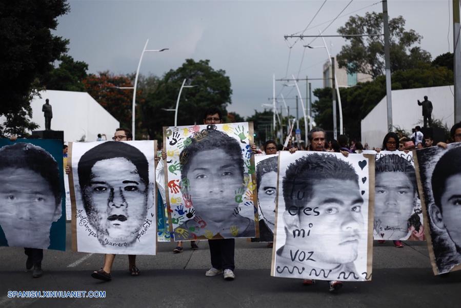 MEXICO-GUADALAJARA-PROTESTA-AYOTZINAPA