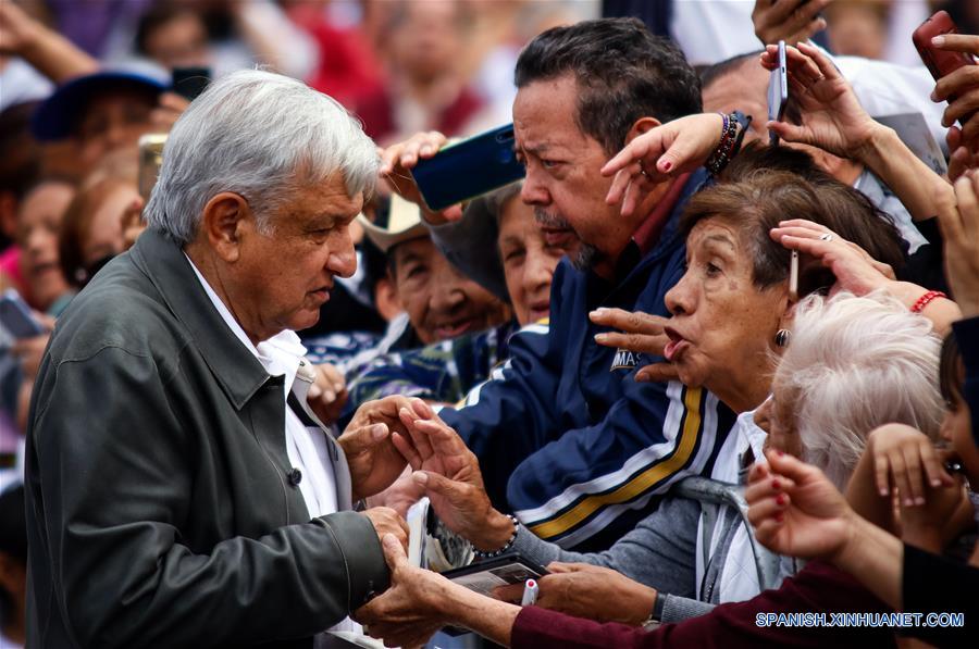 MEXICO-CIUDAD DE MEXICO-LOPEZ OBRADOR-GIRA DE AGRADECIMIENTO