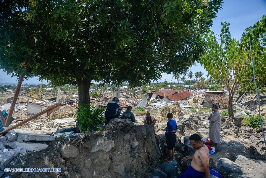 INDONESIA-PALU-SISMO Y TSUNAMI-SECUELAS 