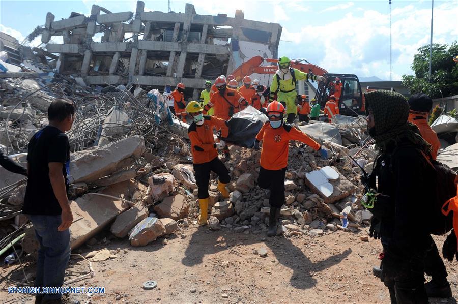 INDONESIA-PALU-SISMO Y TSUNAMI-SECUELAS 
